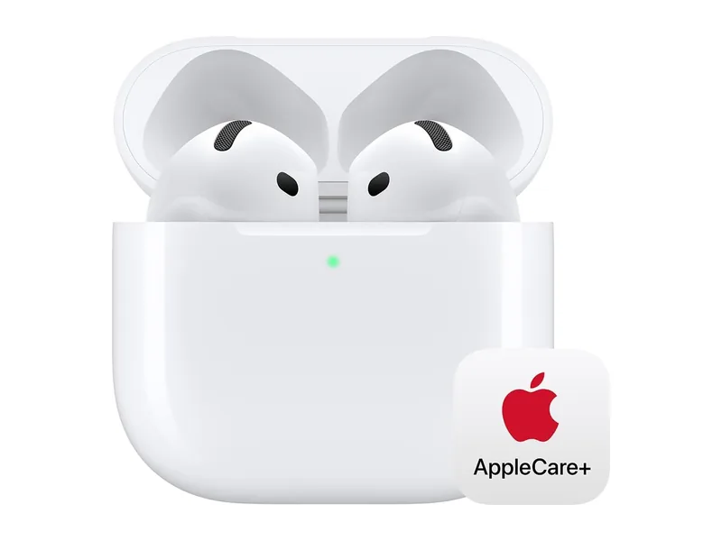 ایرپاد ۴ با حذف نویز فعال (AirPods 4 ANC) اپل و کیس شارژ بیسیم