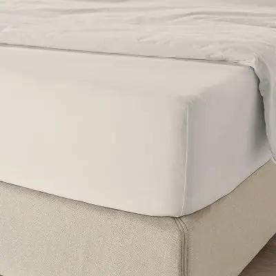 ملحفه کش دار ملکه ۱۰۰% پنبه ارگانیک Purity Home