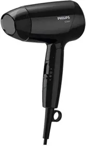 Dryer Compact BHC010/13| 1200W| DC Motor dryer |ThermoProtect and CoolShot features|Foldable handle | 3 speed settings