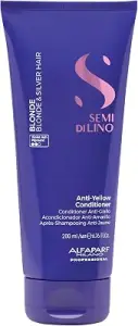 Alfaparf Sdl Conditioner Anti-Yellow - Anti-Yellow - 200Ml - Blonde & Silver Hair