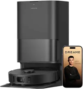 DREAME D30 Ultra Robot Vacuum and Mop, 25,000Pa Powerful Suction, All-in-One Base Station with 100 Days Auto-Empty, MopE