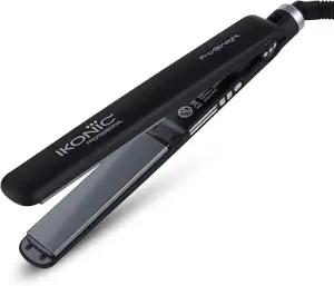 Ikonic Professional Pro Straight Hair Straightener, Black