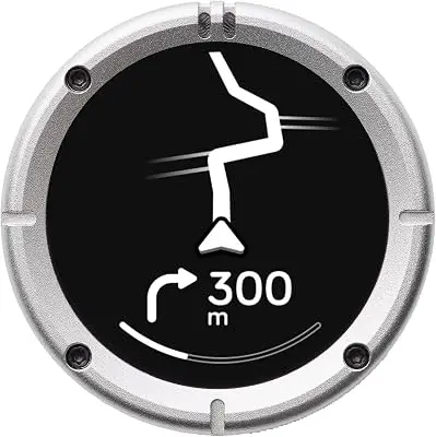 Moto II ویرایش فلزی نقره‌ای - ناوبری GPS برای موتورسیکلت‌ها
