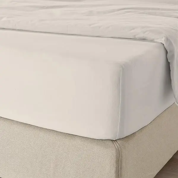 ملحفه کش دار ملکه ۱۰۰% پنبه ارگانیک Purity Home