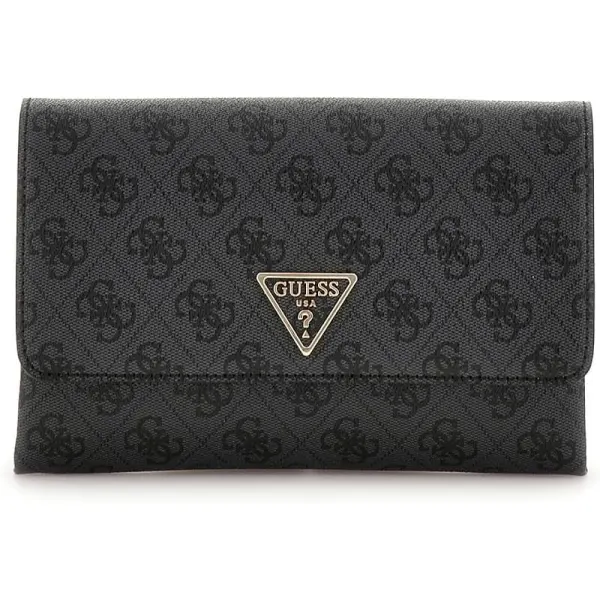 GUESS Womens Noelle Crossbody Flap Organizer Handbag
