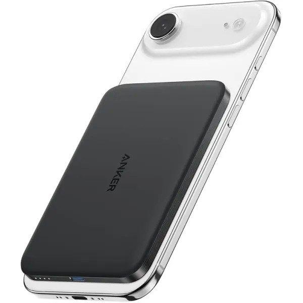 Anker Nano Magnetic Power Bank, 5,000mAh Qi2-Certified 15W Portable Charger
